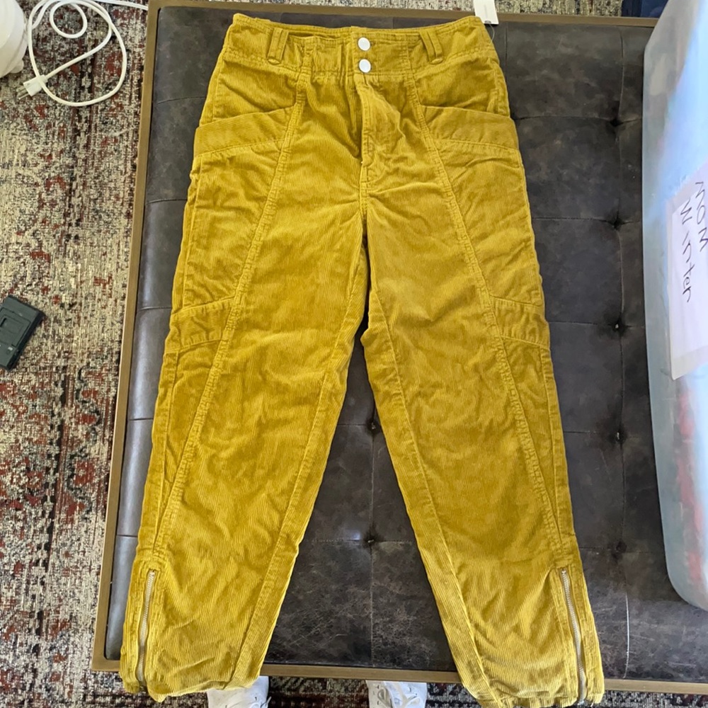 Anthropologie Pilcro Utility Corduroy Pants